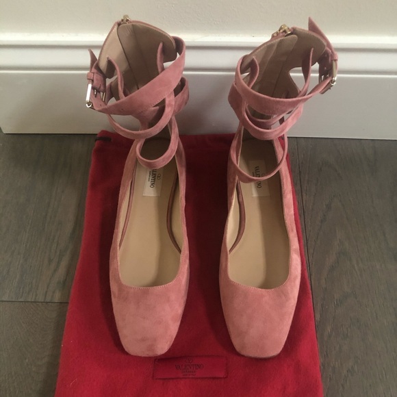 Valentino ankle wrap ballet flat - Picture 2 of 5